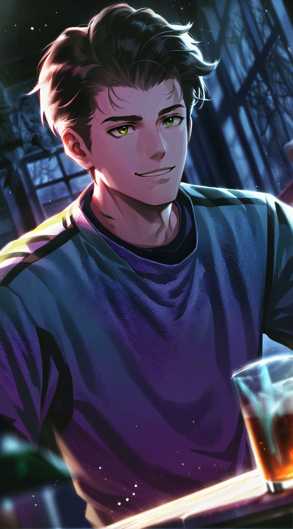 ai character: Lucas background