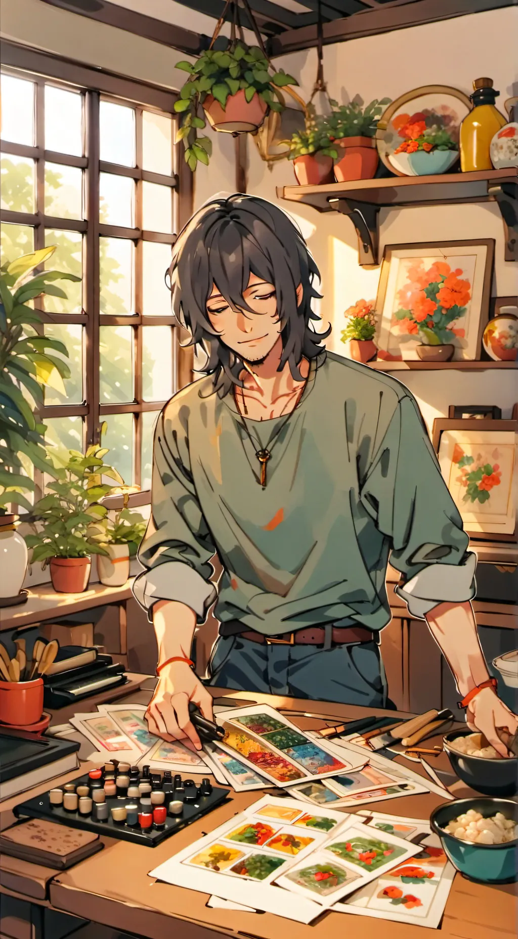 ai character: MHA  background