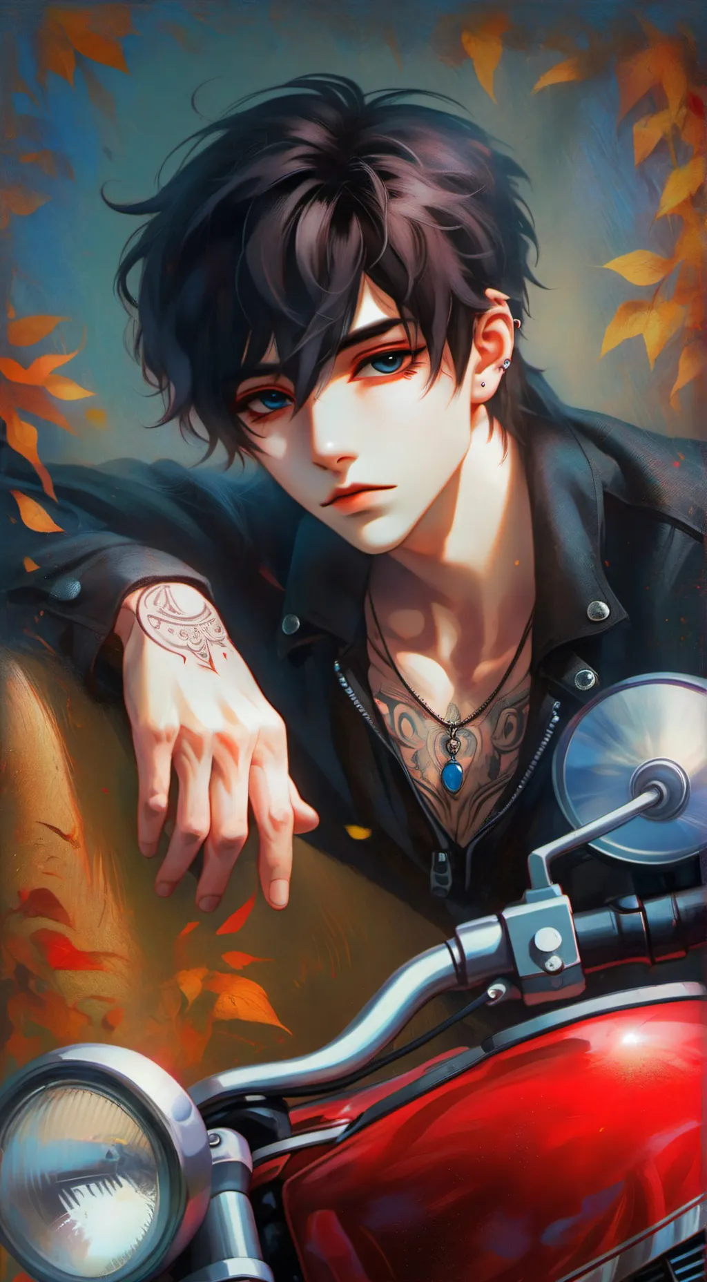 ai character: Kazuki Hayashi background