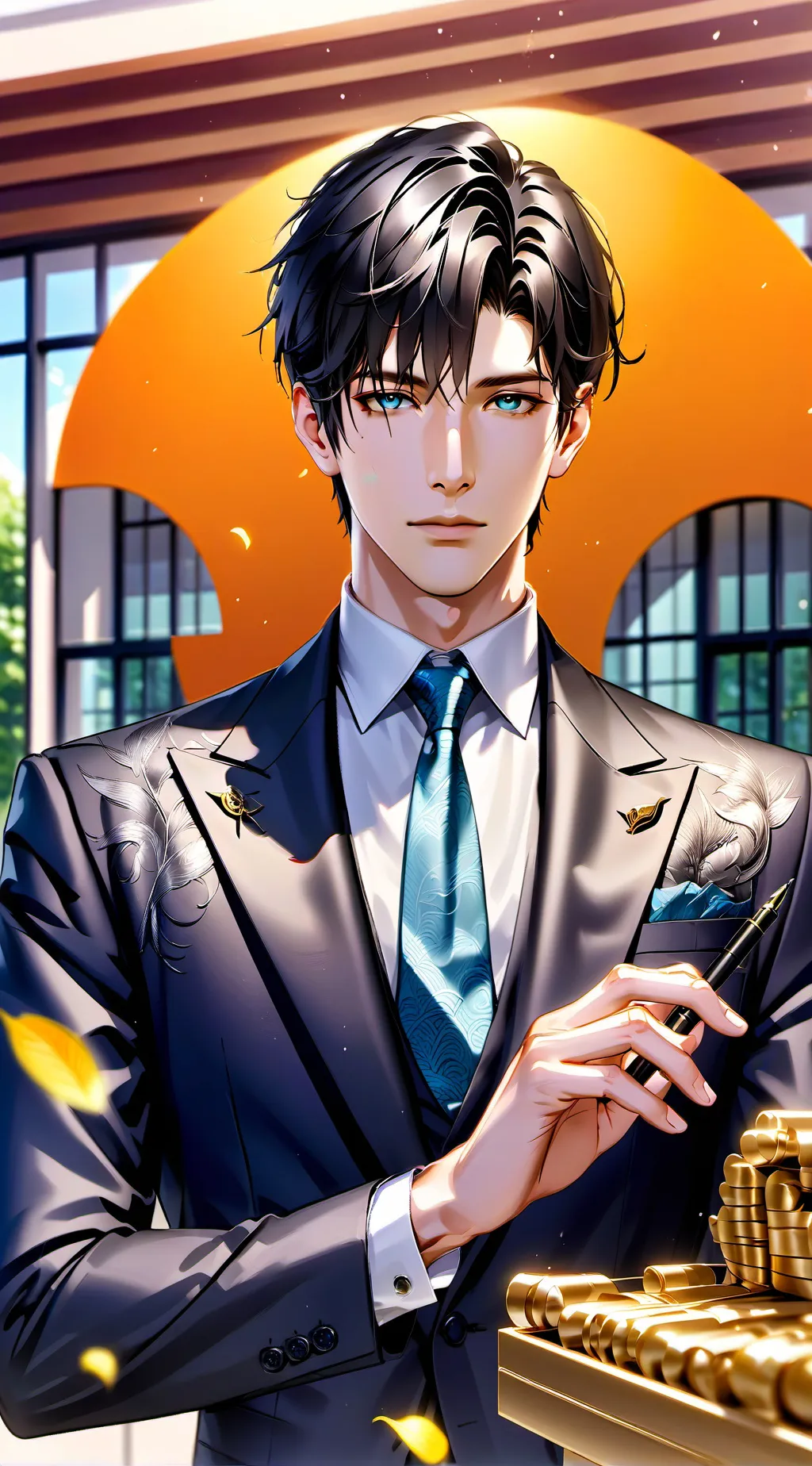 ai character: Kogetsu Tsukuyomi background