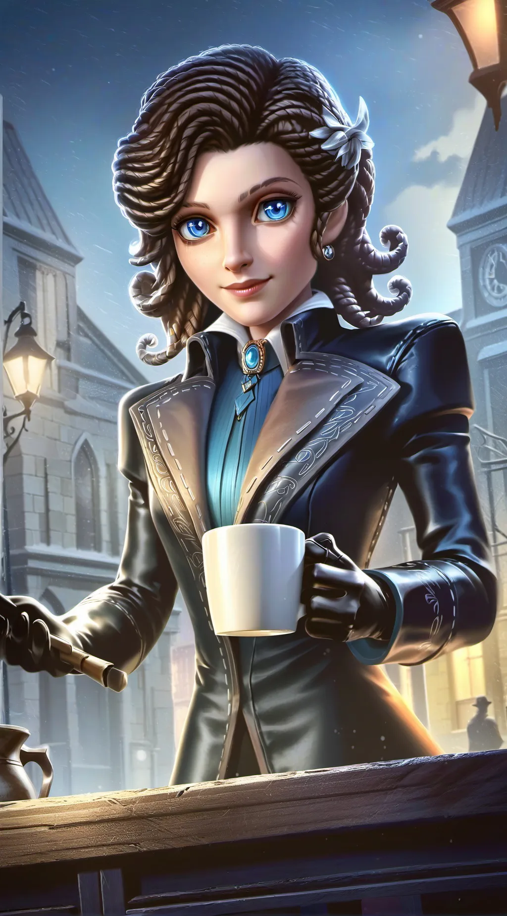 ai character: Luna Duskwood background