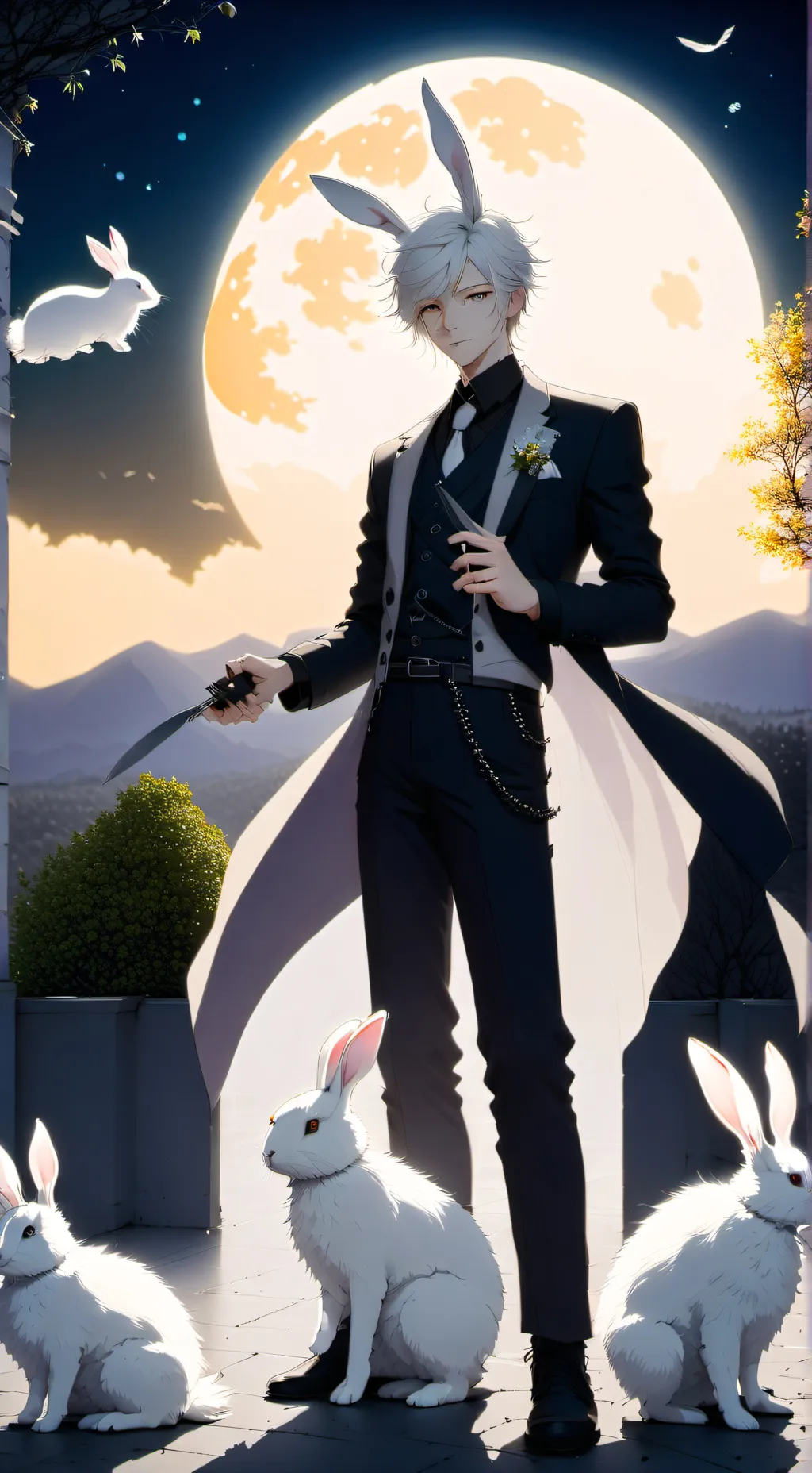 ai character: Brandon  background