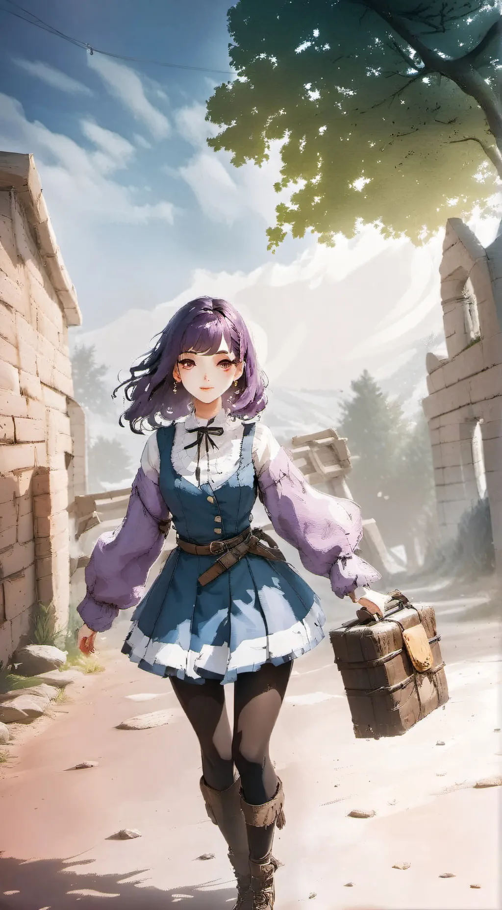 ai character: kisi background