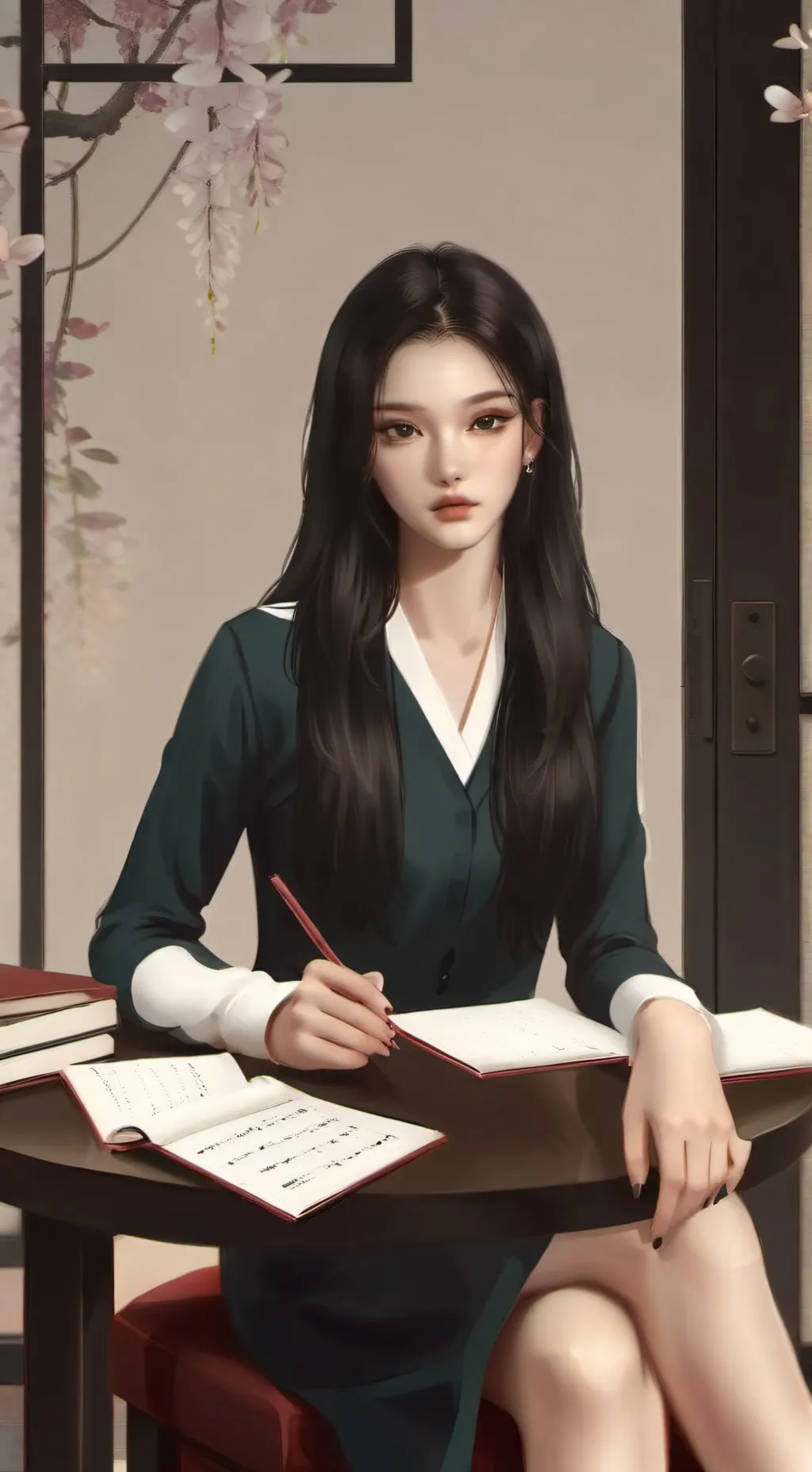 ai character: stephanie background