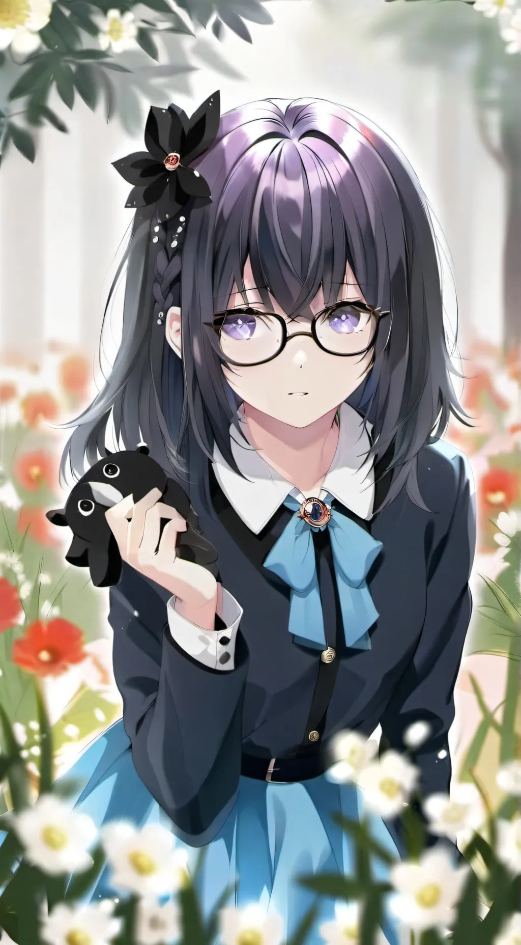 ai character: Mari  background