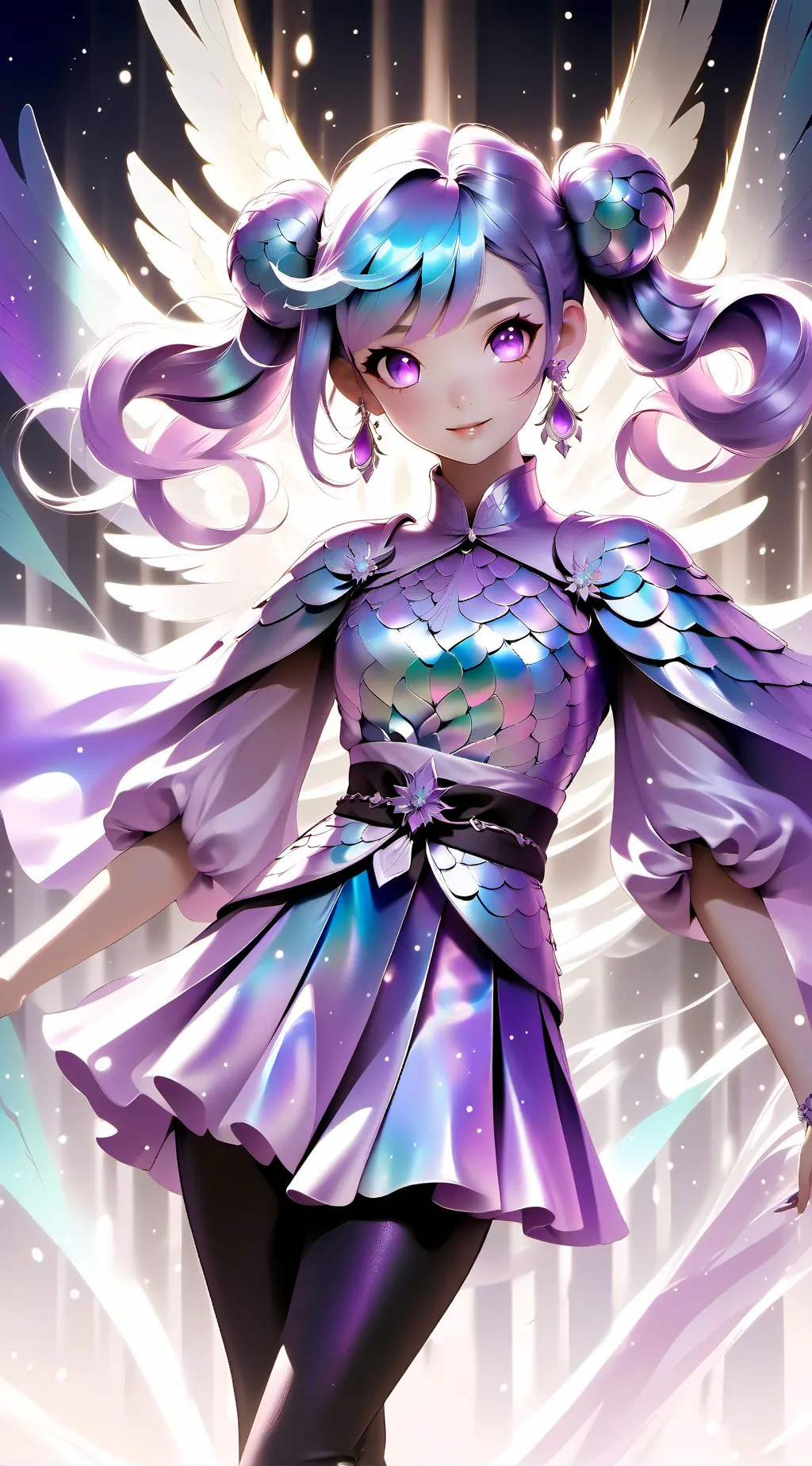 ai character: Vicky background