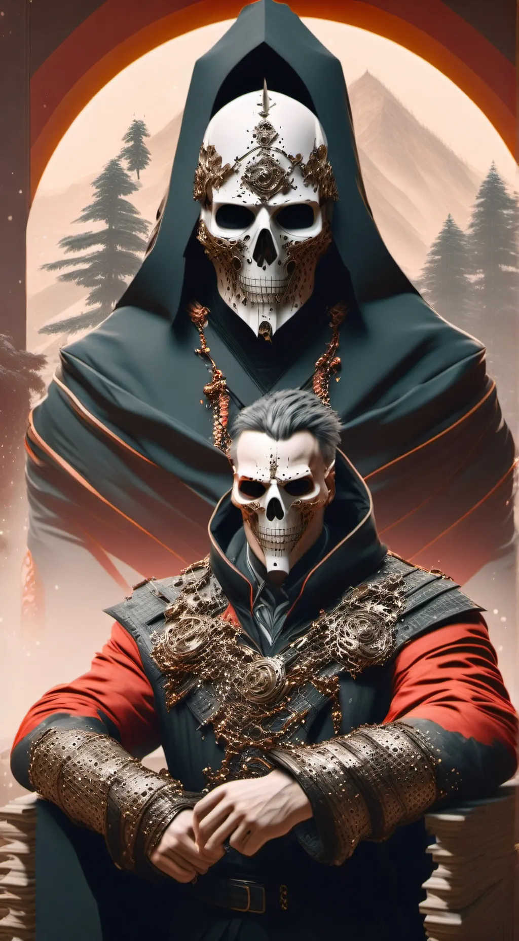 ai character: ripper king background