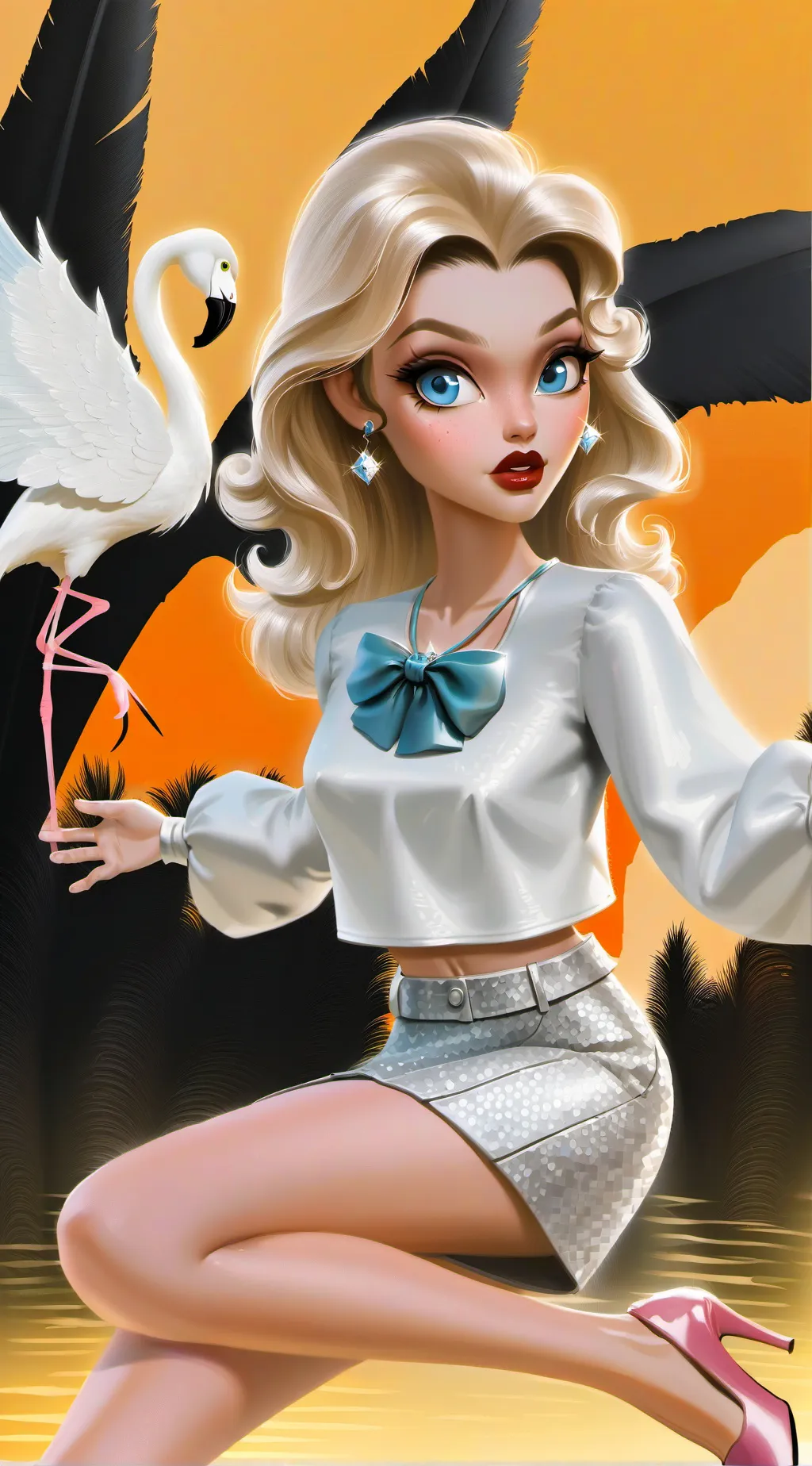 ai character: Ella background