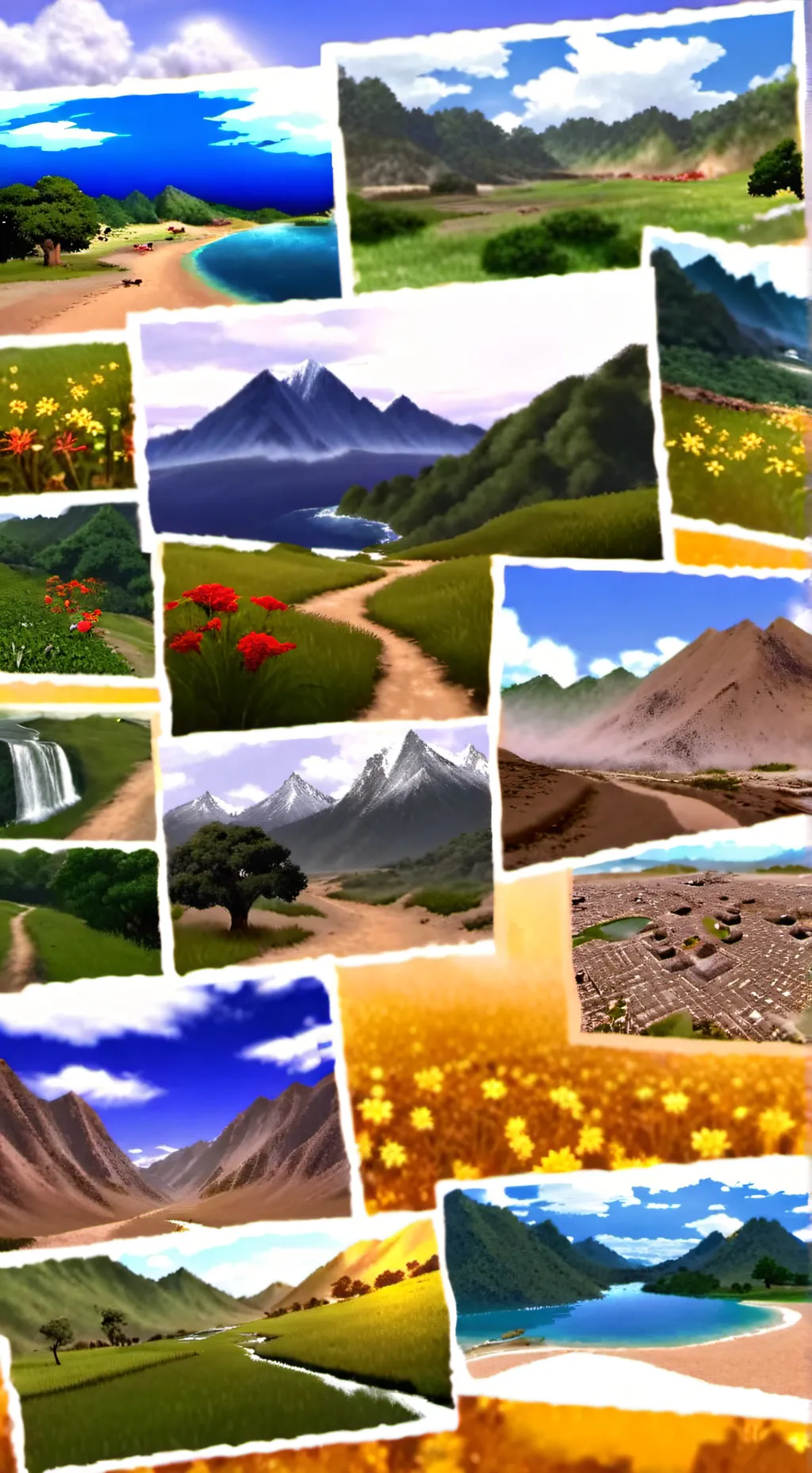 ai character: loa paises paisero background