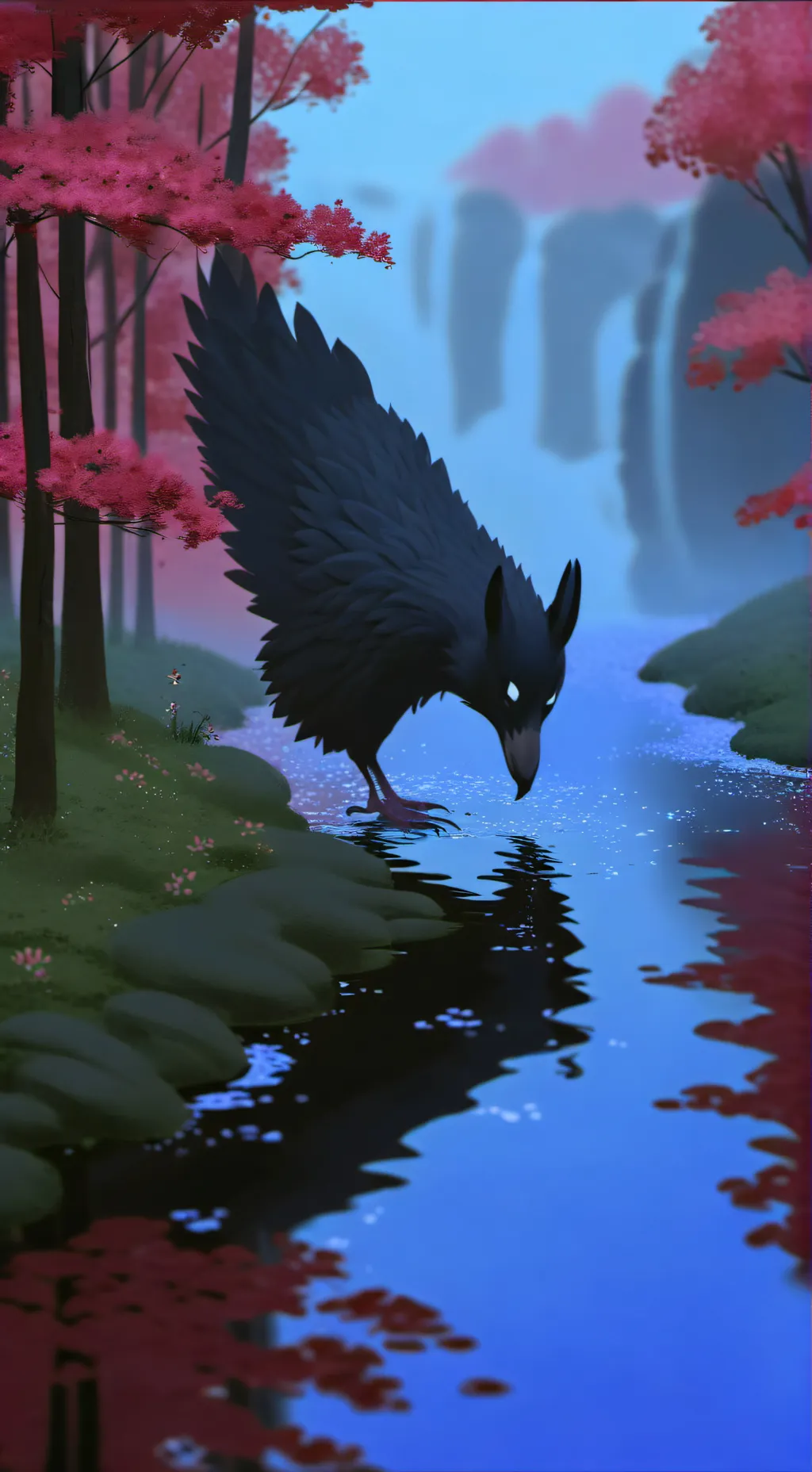 ai character: мицури background