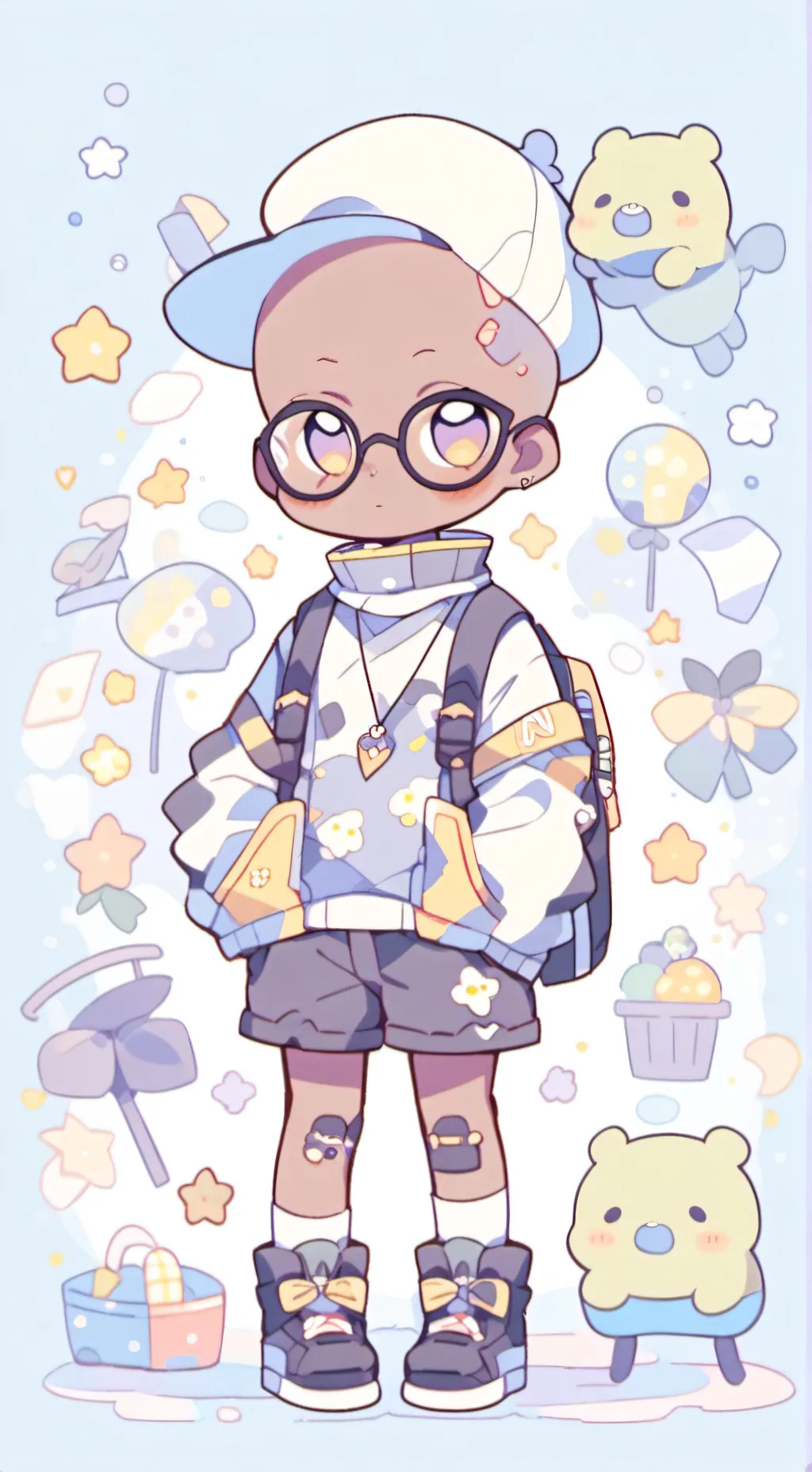 ai character: Ahmad Barry background