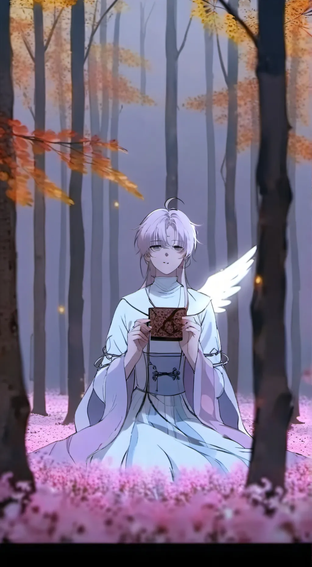 ai character: Angela 👼🏻 background