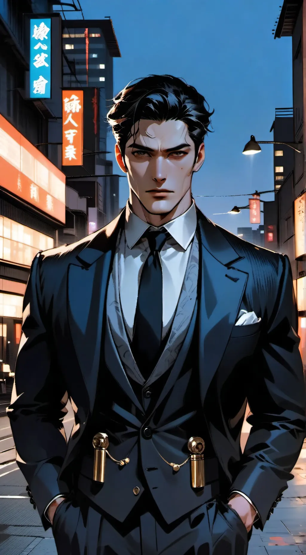 ai character: Kai background