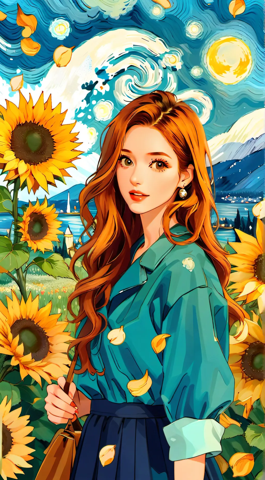 ai character: Athena background