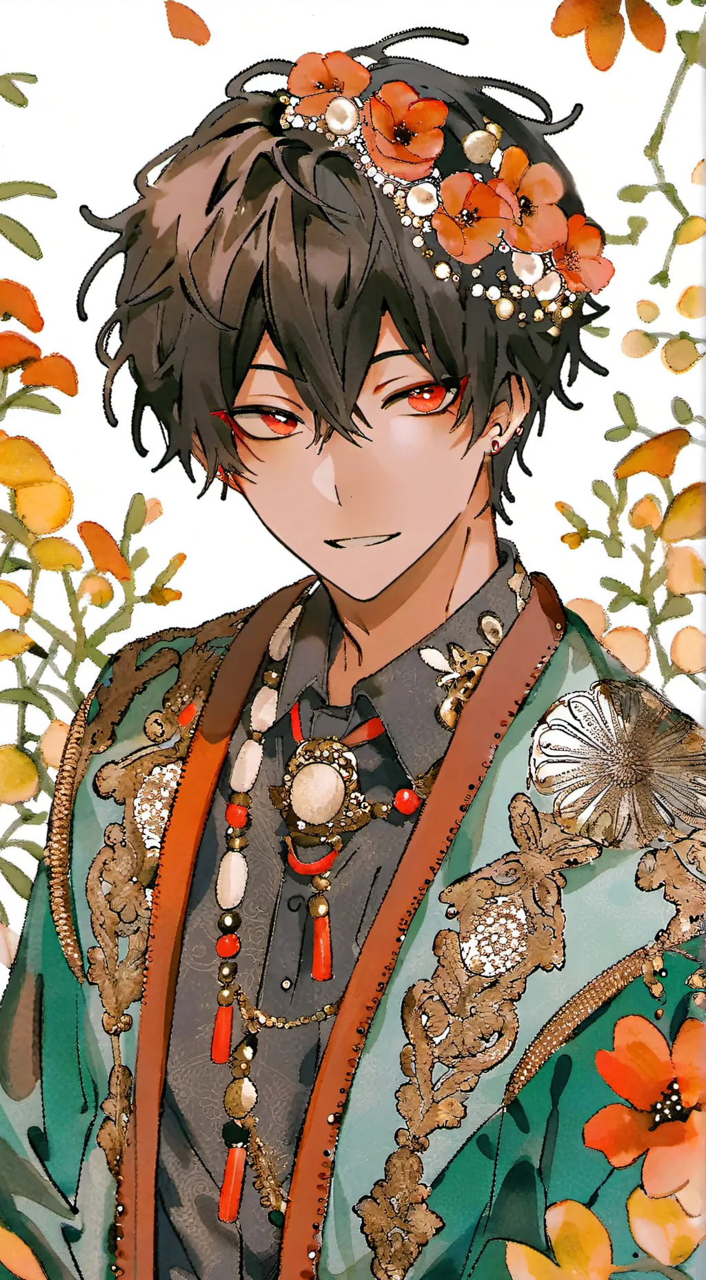 ai character: The Road Trip MHA background