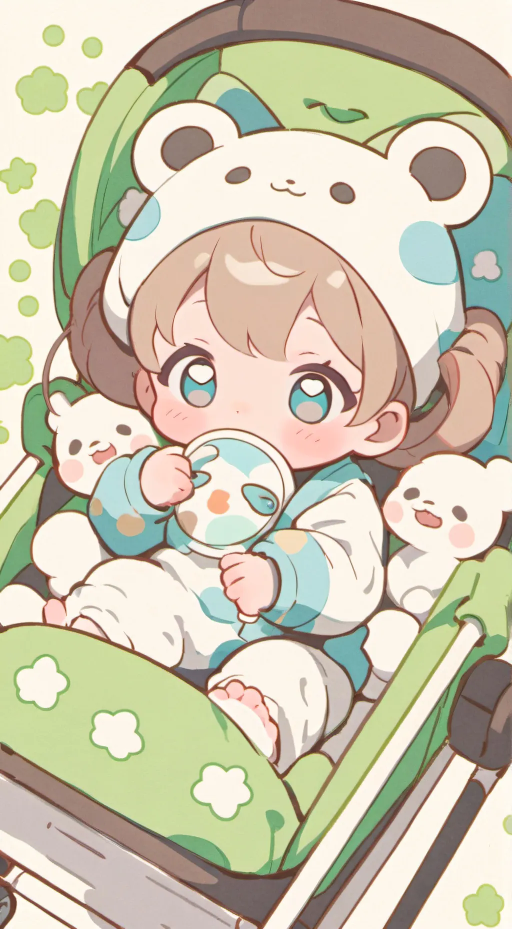 ai character: pequeña background