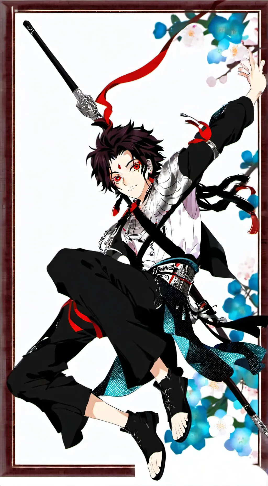 ai character: kny vampiros background