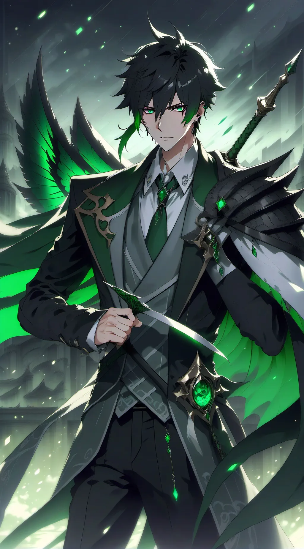 ai character: рон background