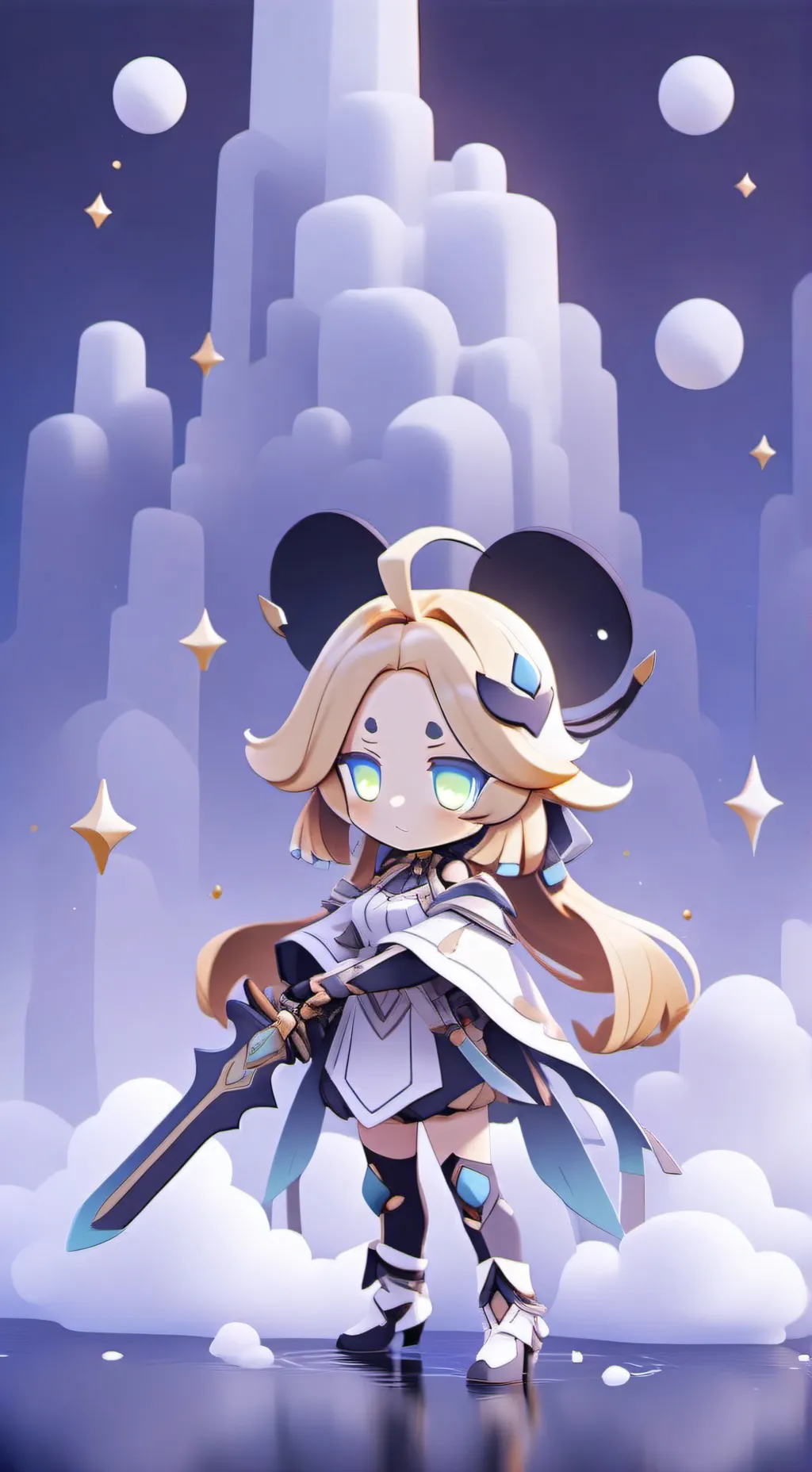 ai character: pv x sm background