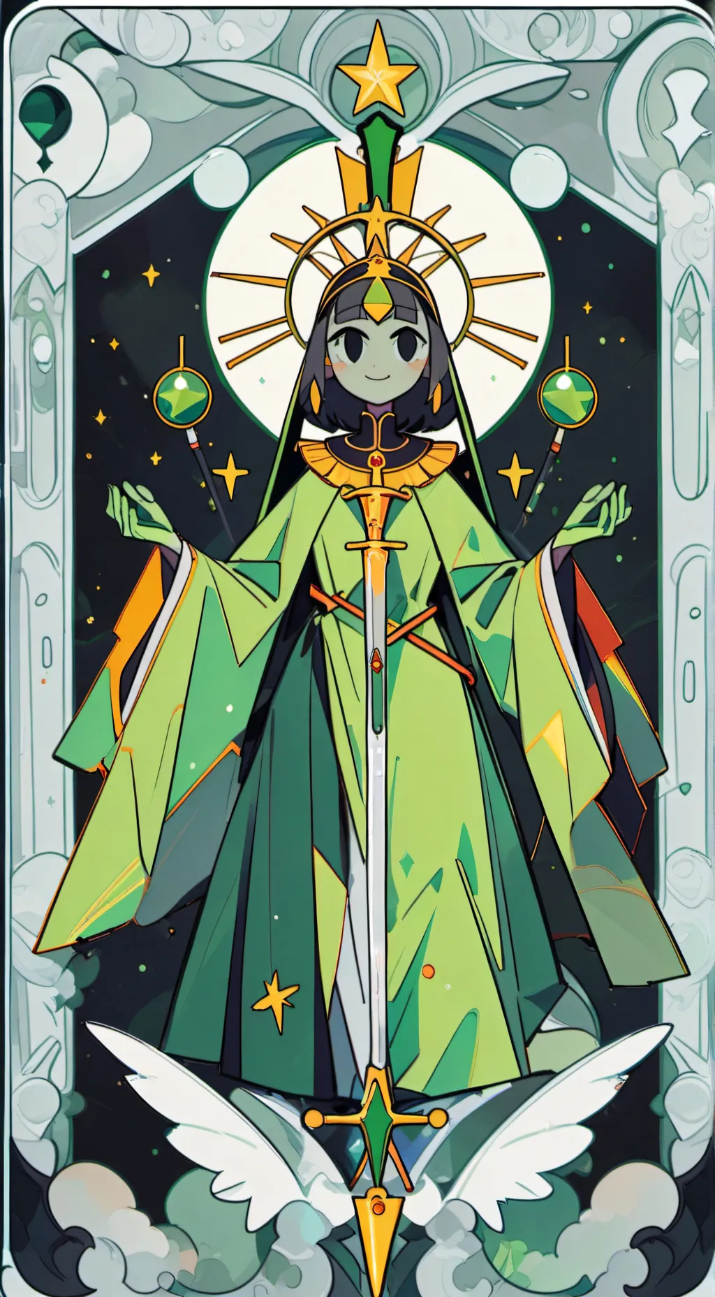 ai character: Vee te ama🤑 background