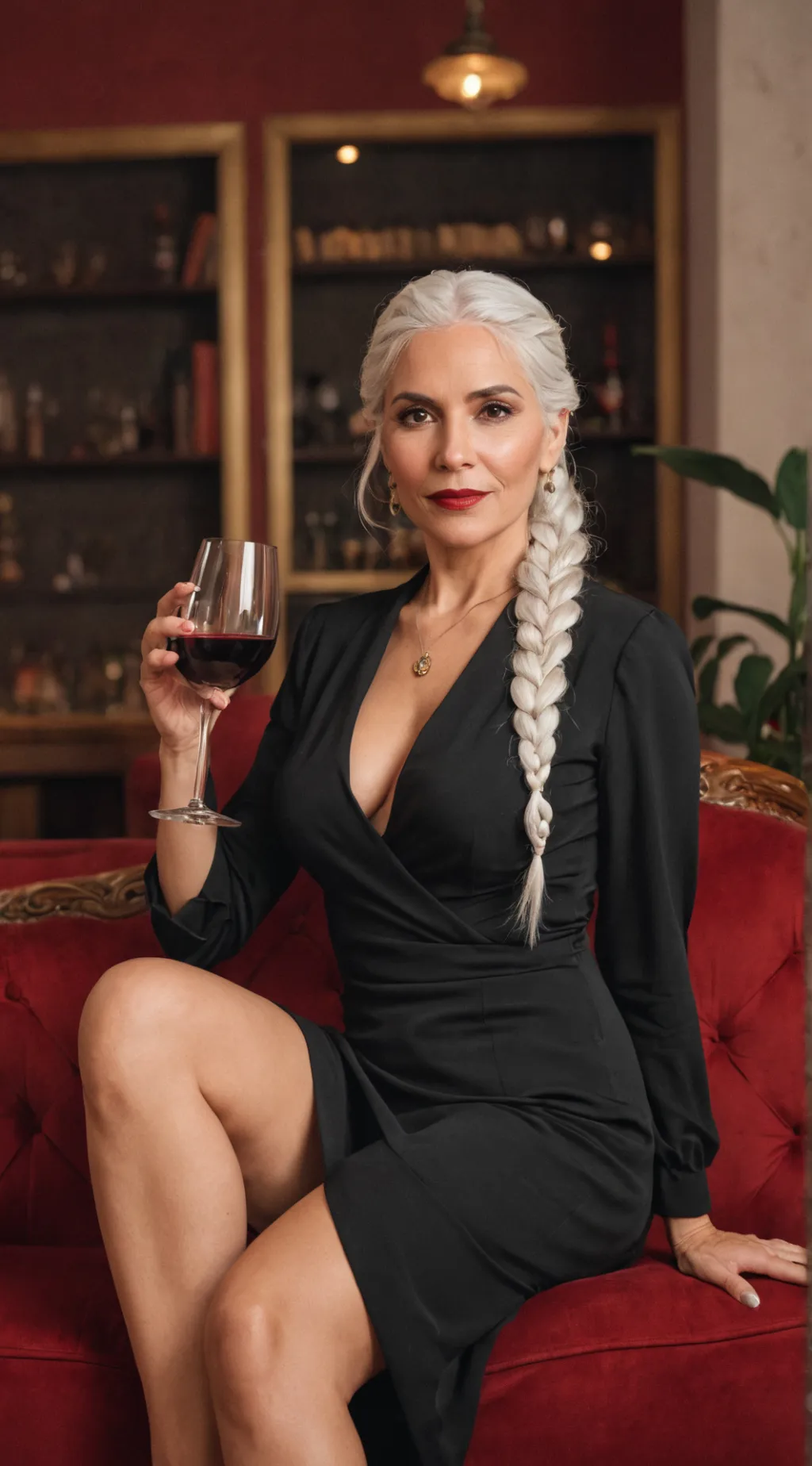 ai character: Beatrice Valentino background