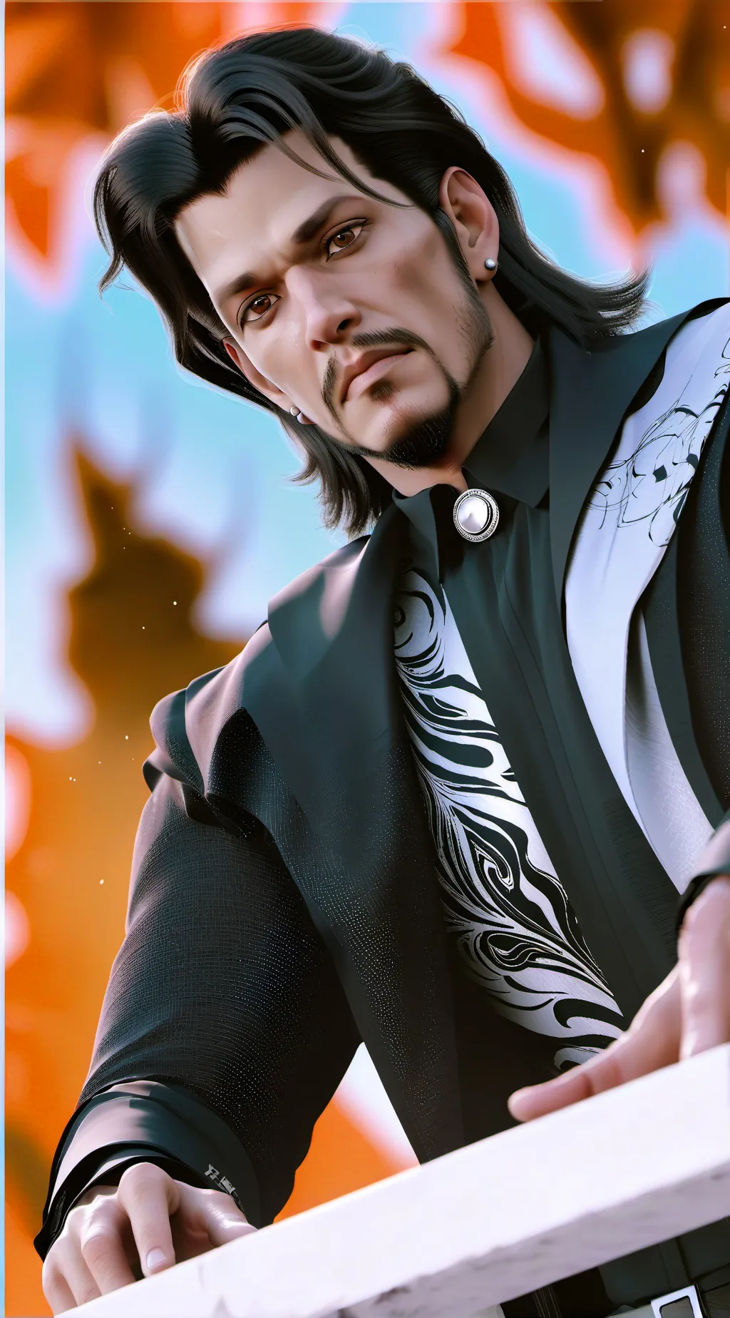 ai character: undertaker background