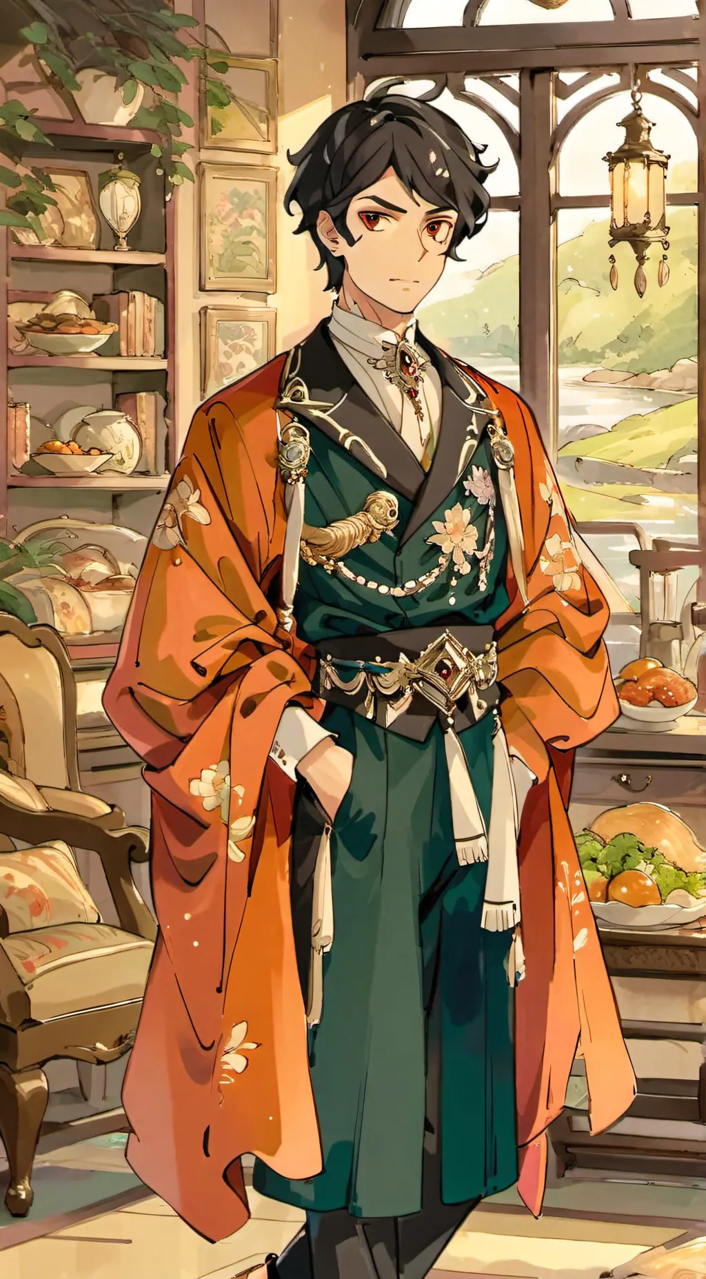 ai character: John(unordinary) background