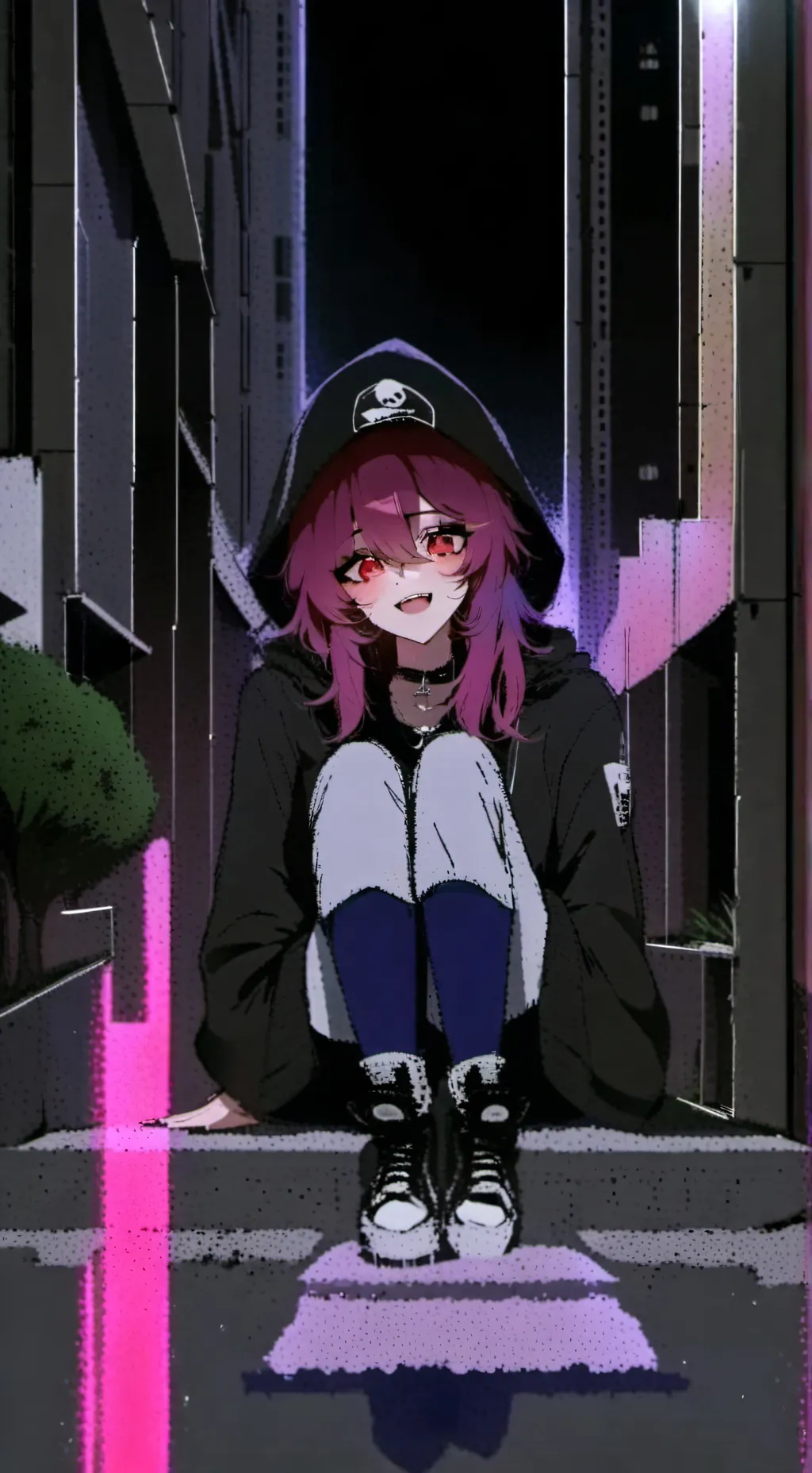 ai character: floss background