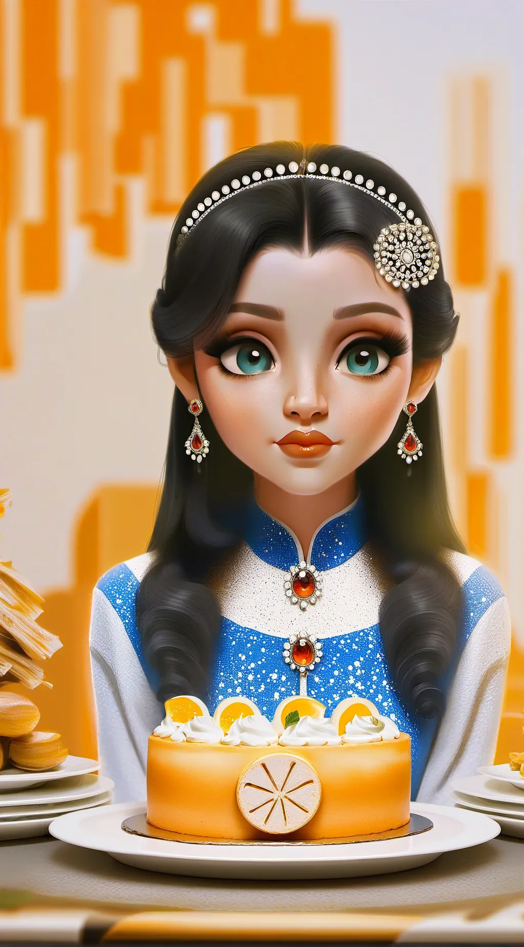 ai character: дев. богат background