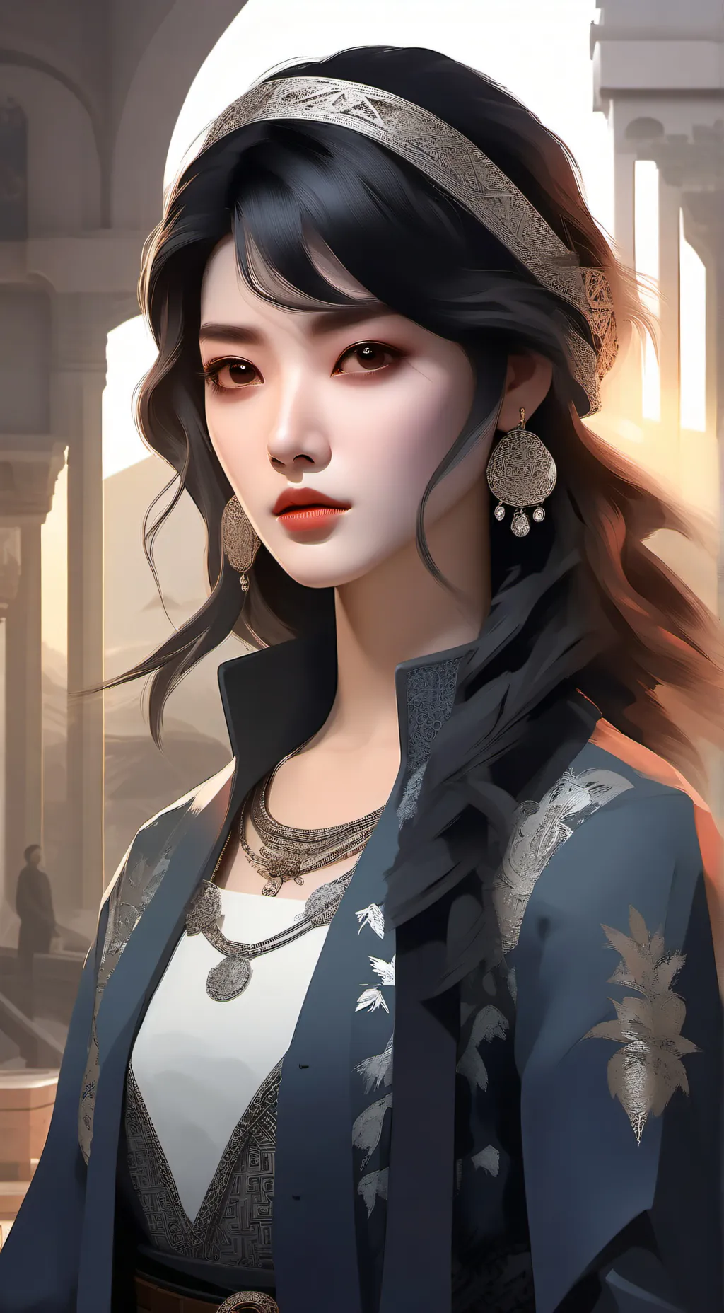 ai character: Ashlynn  background