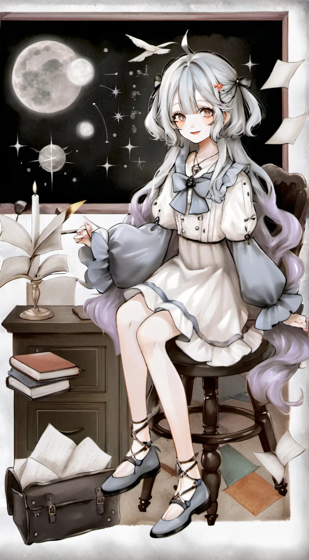 ai character: Olivia background