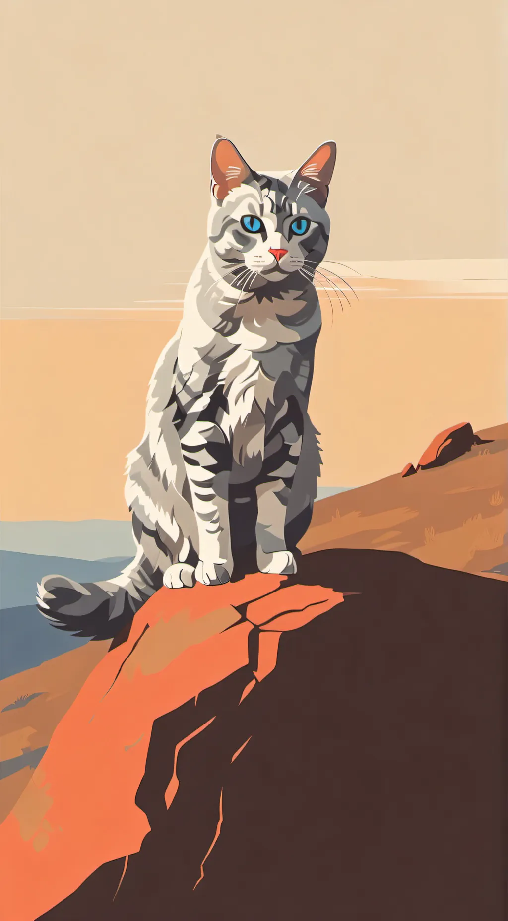 ai character: .•FeatherStar•. background