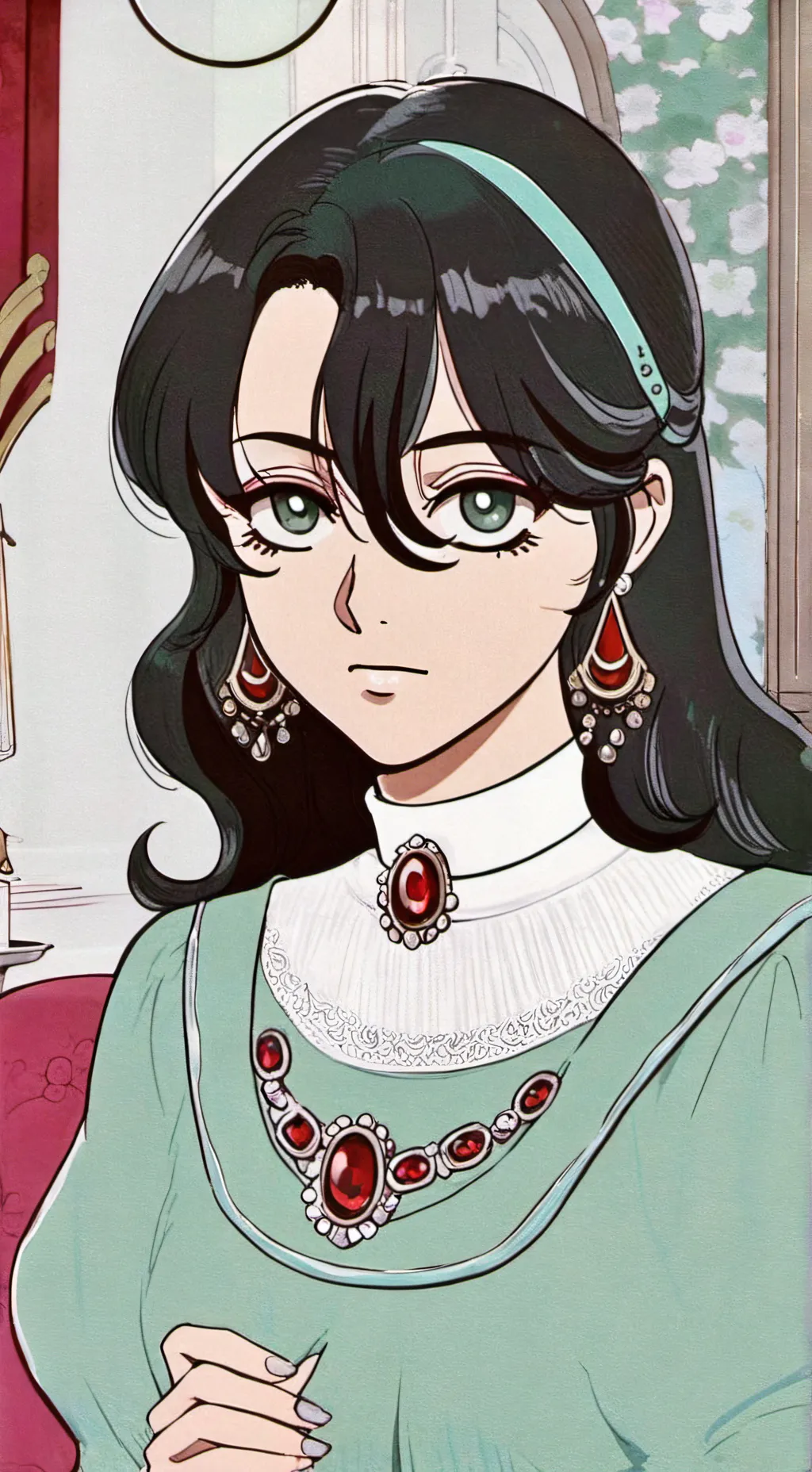 ai character: Fernanda  background