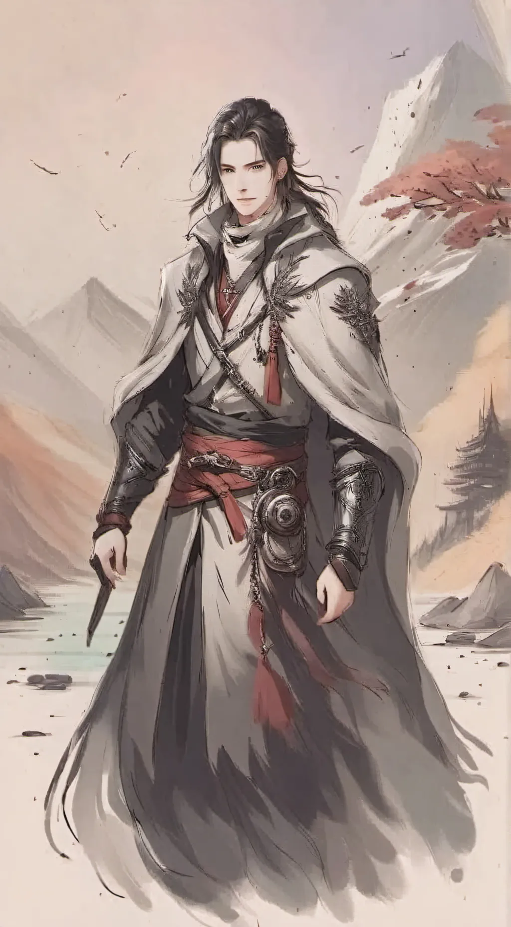 ai character: Christopher  background