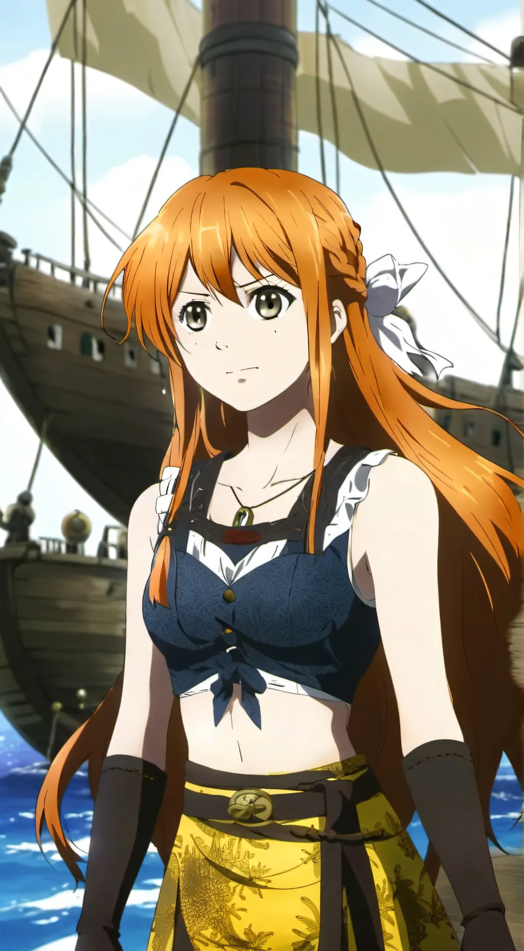 ai character: Slave Nami background