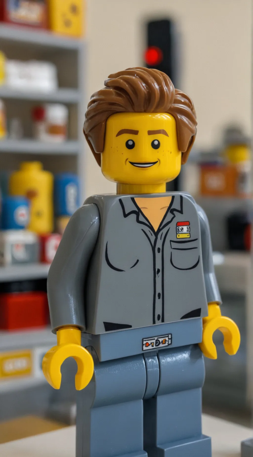 ai character: Bob the cashier background