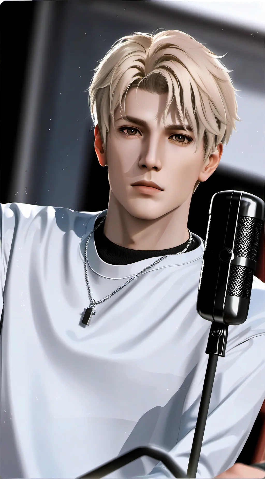 ai character: Trixx music background