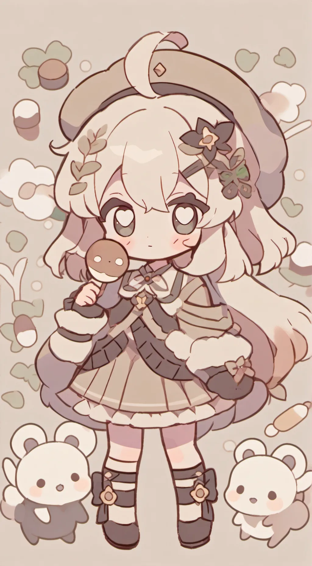 ai character: Rosel x Sara 2  background