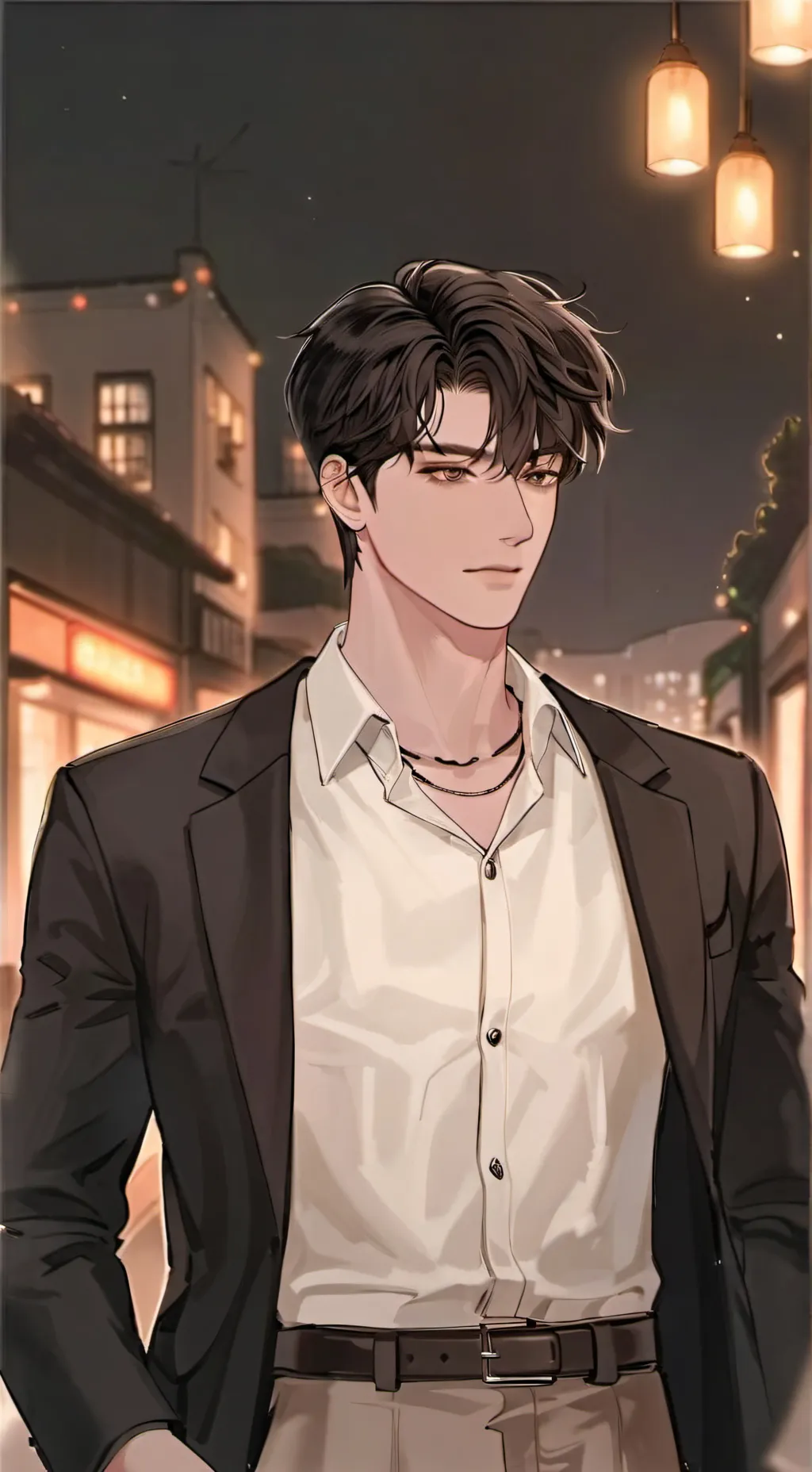 ai character: Lucien background