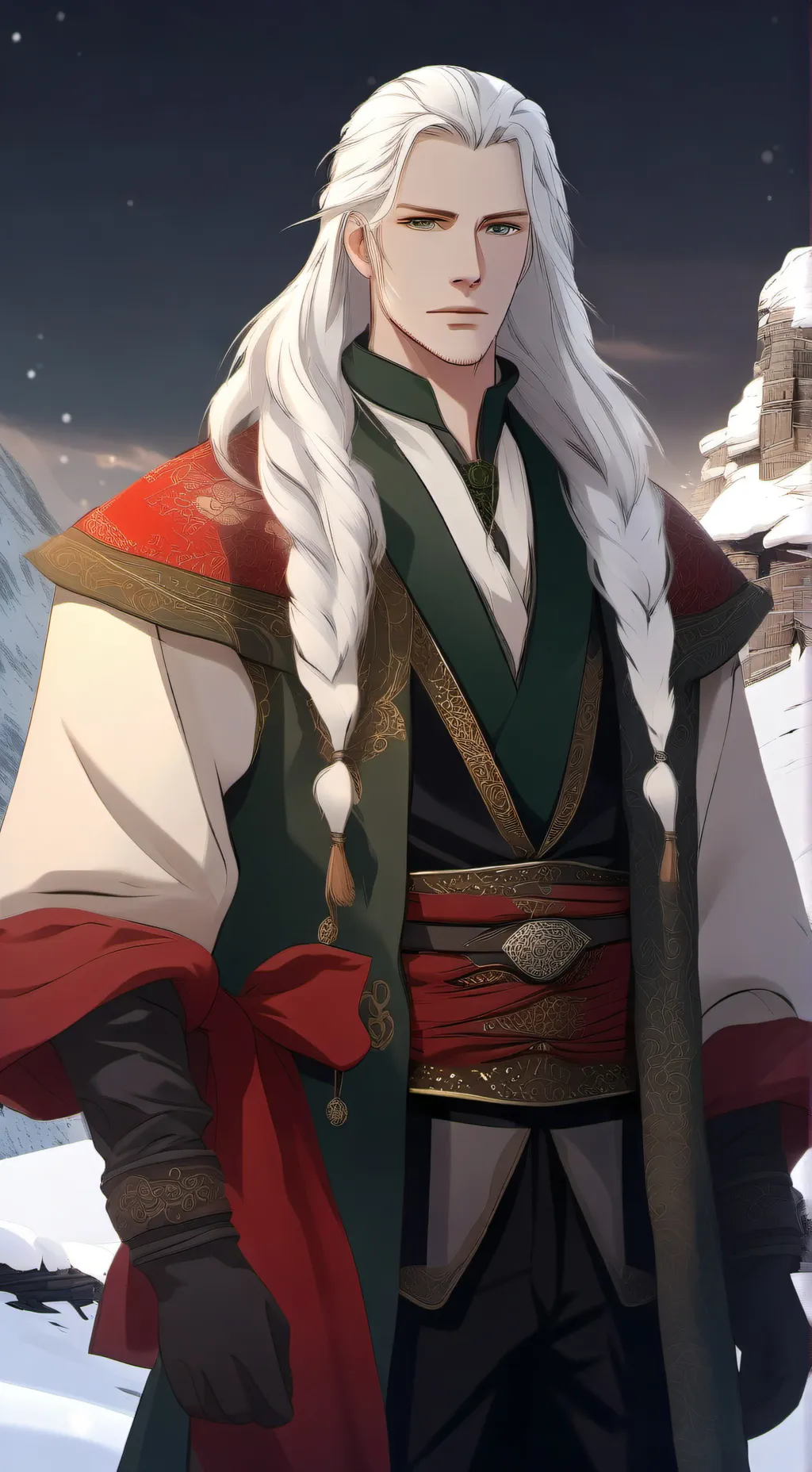 ai character: 🏔️Yuko❄️ background