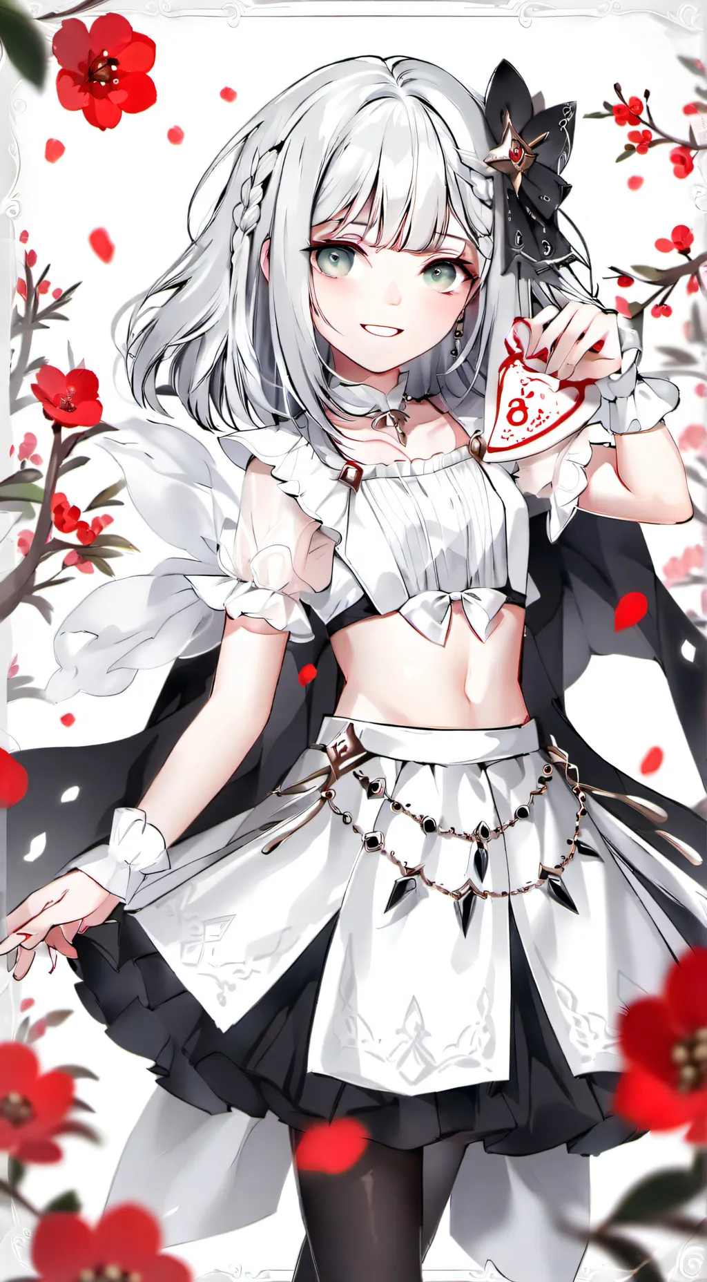 ai character: popular girl background