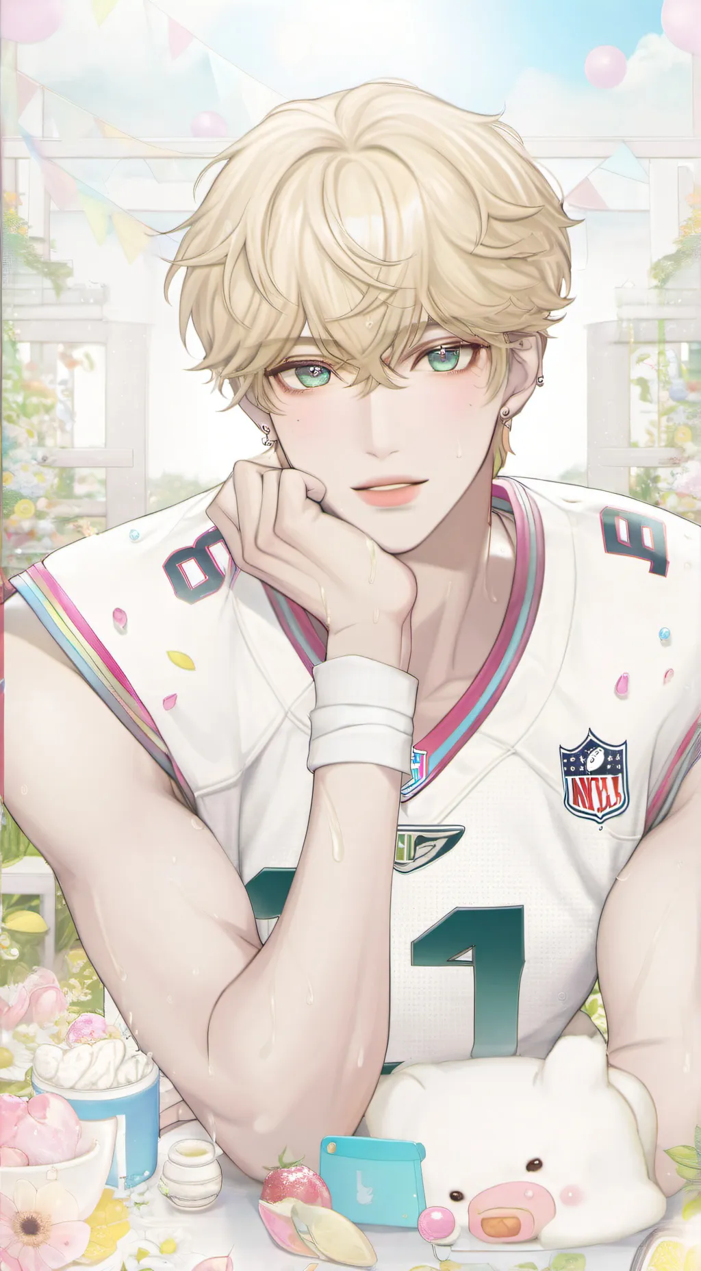 ai character: Nick  background