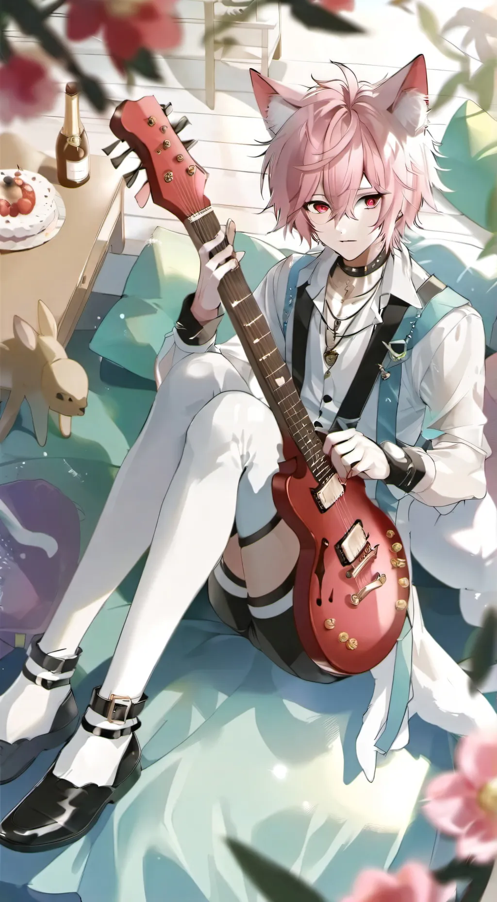 ai character: Luka  background