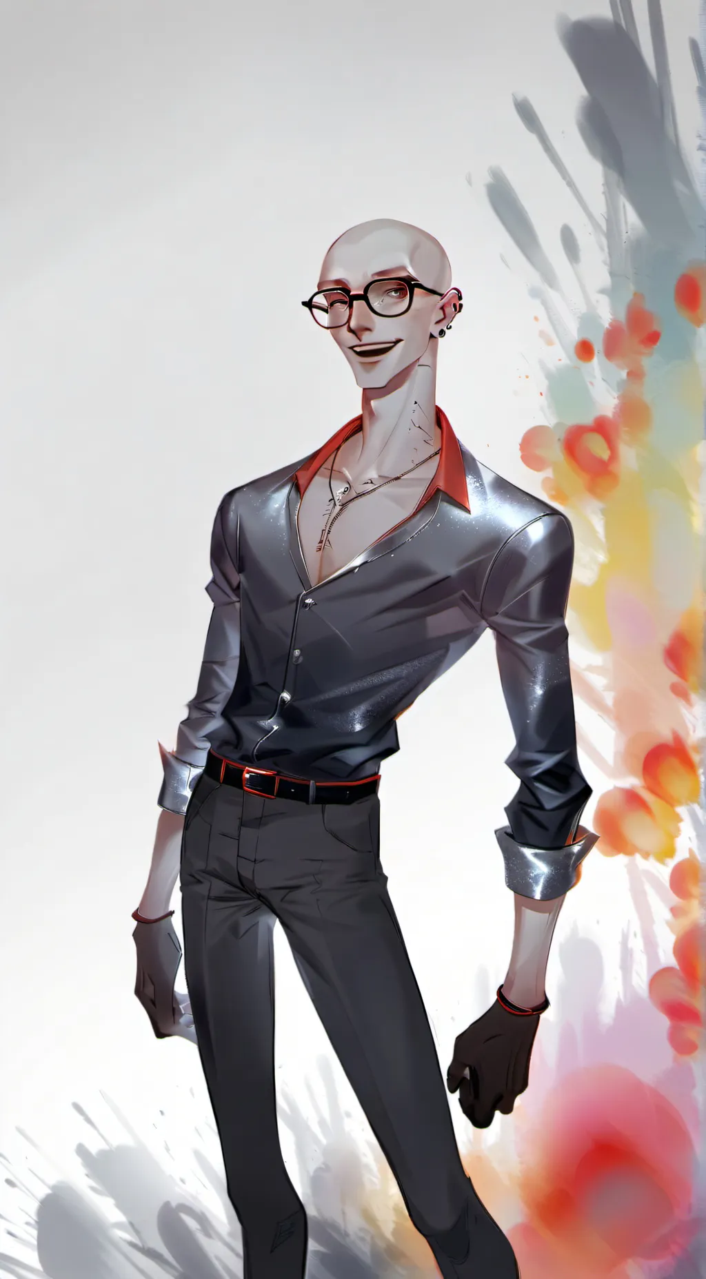 ai character: lizzy gobbler (im  background