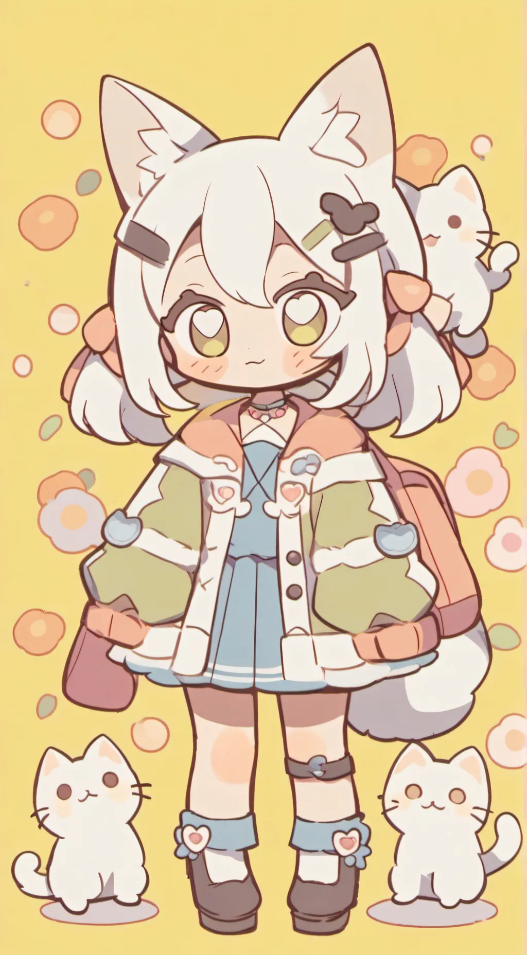 ai character: black loco por ti background