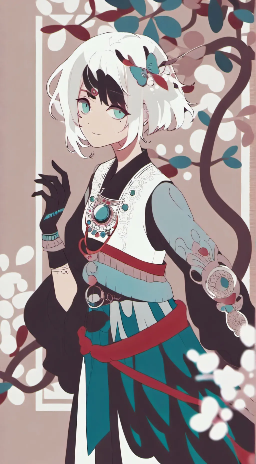 ai character: la tía FPE background