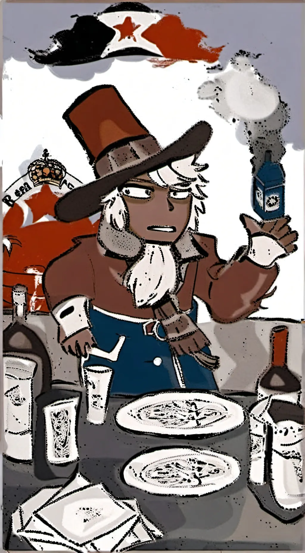 ai character: el adicto XD background