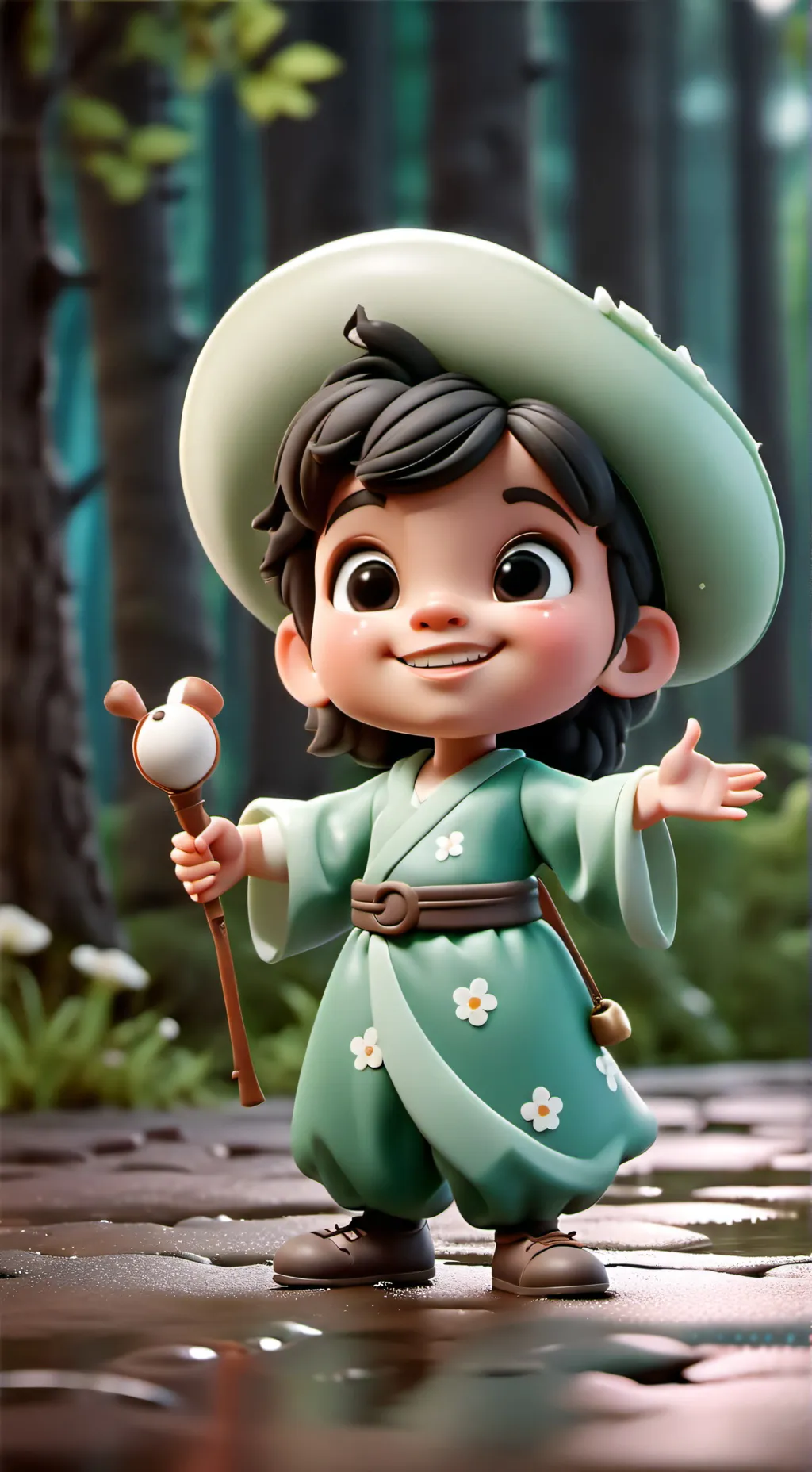 ai character: bah bah background