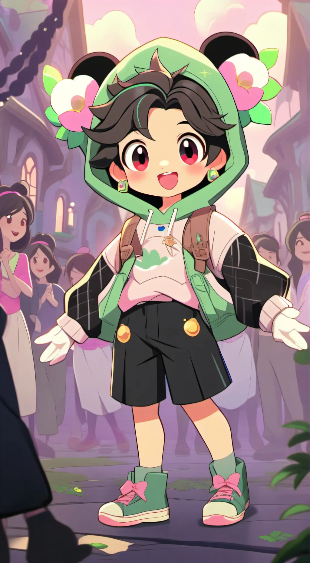 ai character: EXO background