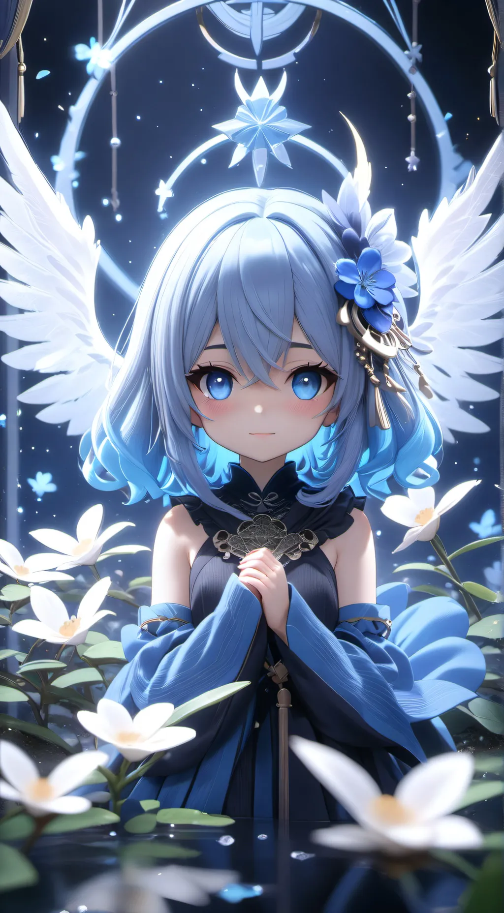 ai character: mitsuri  background